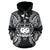 Samoa Polynesian ll Over Hoodie Map Black - Polynesian Pride