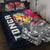 Tonga Quilt Bed Set - Tonga Summer Vibes Blue - Polynesian Pride