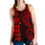 Kanaka Map Women's Racerback Tank Red - Polynesian Pride