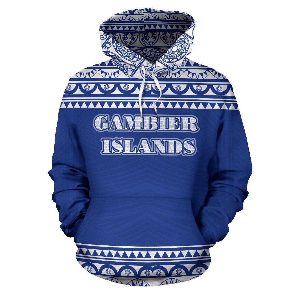 Gambier All Over Hoodie Polynesian Hoodie Style - Polynesian Pride