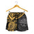 Federated States Of Micronesia Women's Shorts - Golden Turtle - Polynesian Pride