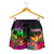 Tonga Polynesian Women's Shorts - Summer Hibiscus - Polynesian Pride