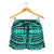 Polynesian Seamless Turquoise Women's Short - Polynesian Pride