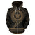 Polynesian Zip up Hoodie Polynesian Turtle Tattoo Style - Polynesian Pride