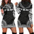 Federated States Of Micronesia Women's Hoodie Dress - Polynesian Black Chief Black - Polynesian Pride