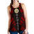 Hawaii Women Racerback Tank - Polynesian Tattoo Red Red - Polynesian Pride