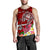 Guam Custom Personalised Men's Tank Top - Turtle Plumeria (Red) - Polynesian Pride