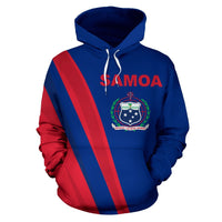 Samoa Hoodie Samoa Coat of Arms - Polynesian Pride