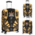 Fiji Luggage Cover - Polynesian Tattoo Gold Gold - Polynesian Pride