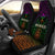 Hawaii Car Seat Covers - Kanaka Maoli Rocket Style (Reggae) Universal Fit Black - Polynesian Pride