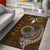 Chuuk Area Rugs - Polynesian Boar Tusk Brown - Polynesian Pride