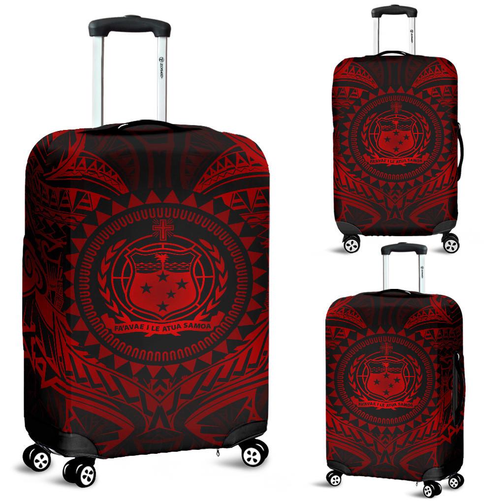 Samoa Polynesian Luggage Covers - Samoa Red Seal - Polynesian Pride