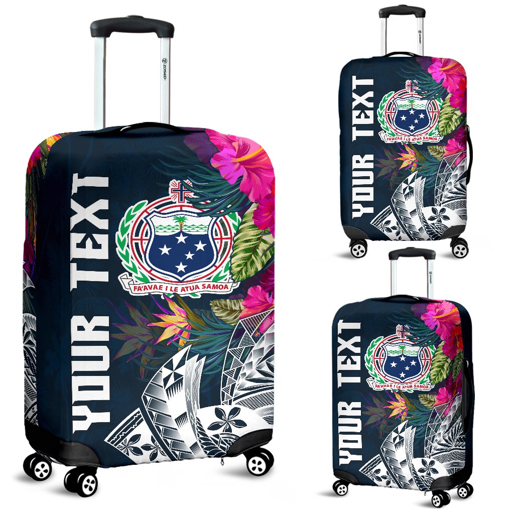 Samoa Custom Personalised Luggage Covers - Summer Vibes - Polynesian Pride