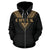 Chuuk All Over Zip up Hoodie Gold Sailor Style - Polynesian Pride