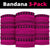 Polynesian Tattoo Tribal Pink Bandana 3 - Pack - Polynesian Pride