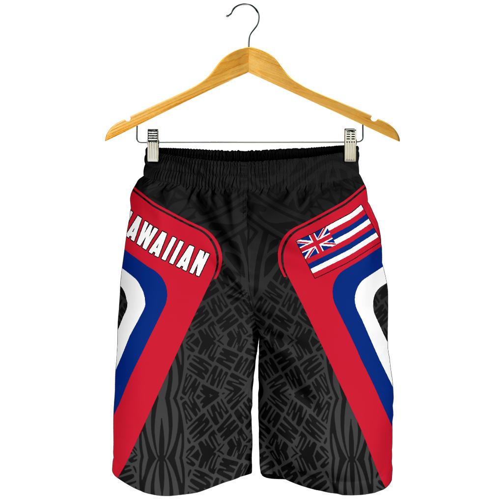 Hawaii Polynesian Flag Men's Shorts Art - Polynesian Pride