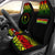 Chuuk Custom Personalised Car Seat Covers - Chuuk Flag Fog Reggae Style Universal Fit Reggae - Polynesian Pride