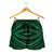 Polynesian Tatau Green Women's Short - Polynesian Pride