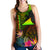 Tokelau Polynesian Women's Racerback Tank - Hibiscus and Banana Leaves - Polynesian Pride