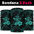 Polynesian Kanaka Maoli Flower Turquoise Bandana 3 - Pack - Polynesian Pride