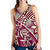 Polynesian Women Racerback Tank Top 45 Ecru-Violet - Polynesian Pride