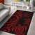 Palau Area Rug - Red Tentacle Turtle Red - Polynesian Pride