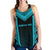 Hawaii Kanaka Polynesian Women's Racerback Tank Active Blue - Polynesian Pride