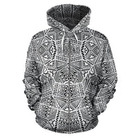 Polynesian Zip up Hoodie Tribal 07 - Polynesian Pride