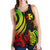 Wallis and Futuna Women's Racerback Tank - Reggae Tentacle Turtle - Polynesian Pride