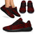 Tahiti Sporty Sneakers - Polynesian Chief Red Version Black - Polynesian Pride