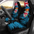 Fiji Tapa Car Seat Cover - Fiji Flag Painting - Th72 - Polynesian Pride