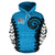 Fiji All Over Hoodie Warrior Style - Polynesian Pride