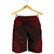 Fiji Men's Shorts - Polynesian Chief Red Version - Polynesian Pride