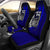 Samoa Polynesian Car Seat Covers Blue - Turtle With Hook Universal Fit Blue - Polynesian Pride