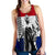 Hawaii Flag Polynesian Queen Lili'uokalani Women's Racerback Tank - Polynesian Pride