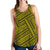 Polynesian Nation Yellow Women's Racerback Tank Top Yellow - Polynesian Pride