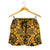 Polynesian Women's Short Yellow Black - Polynesian Pride