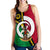 Vanuatu Flag Design Women Racerback Tank - Polynesian Pride