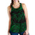 Hawaii Polynesian Women's Racerback Tank - Green Sea Turtle - Polynesian Pride