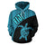 Fiji Tapa Hoodie Fiji Turtle Mermaid - Polynesian Pride