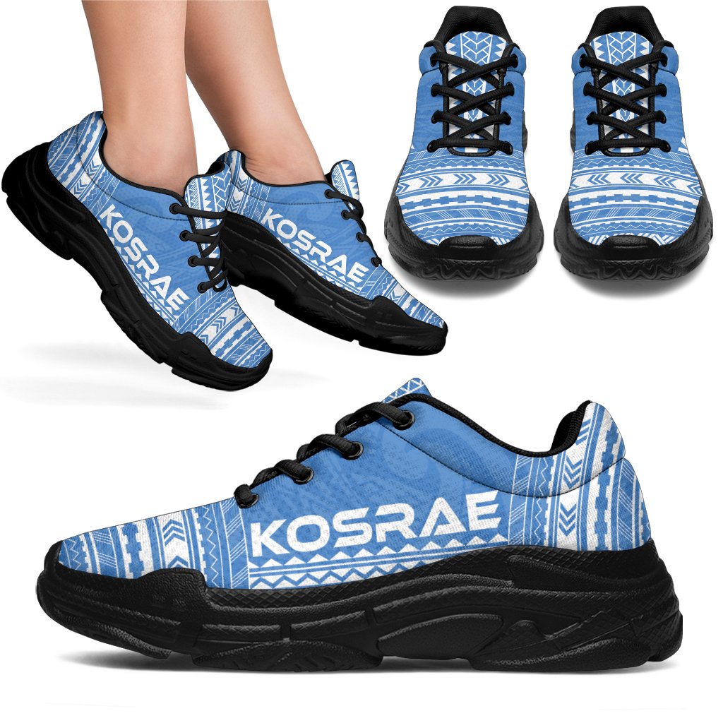 Kosrae Chunky Sneakers - Polynesian Chief Flag Version - Polynesian Pride