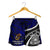 American Samoa Women's Shorts - Road to Hometown Women's Shorts Blue - Polynesian Pride