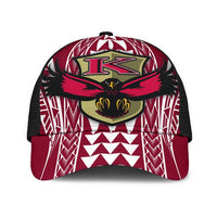 Hawaii - Kauai Mesh Back Cap - AH Mesh Back Cap Universal Fit Art - Polynesian Pride