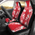 Austral Islands Car Seat Covers - Austral Islands Flag Polynesian Tattoo Flag Universal Fit Red - Polynesian Pride