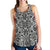 Polynesian Tribal Women's Racerback Tank Black White - Polynesian Pride