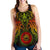 American Samoa Polynesian Women's Racerback Tank - Reggae Turtle Manta Ray - Polynesian Pride