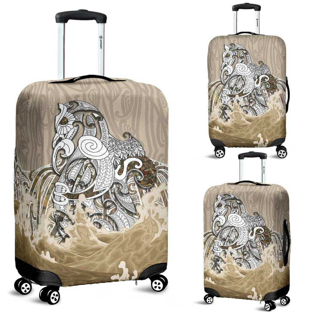 Maori Manaia The Blue Sea Luggage Covers, Golden Golden - Polynesian Pride