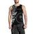 Chuuk Men's Tank Top - Micronesian Pattern Flash Black - Polynesian Pride