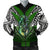 Manaia Mythology Men Bomber Jacket Silver Fern Maori Tattoo Green - Polynesian Pride