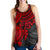 American Samoa Polynesian Women's Racerback Tank - Red Turtle - Polynesian Pride